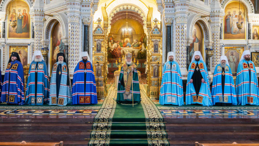 Патриаршая проповедь в Неделю 4-ю по Пятидесятнице после Литургии в Храме Христа Спасителя