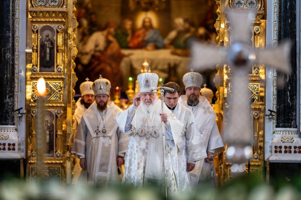 Патриаршая проповедь в праздник Вознесения Господня после Литургии в московском храме «Большое Вознесение»