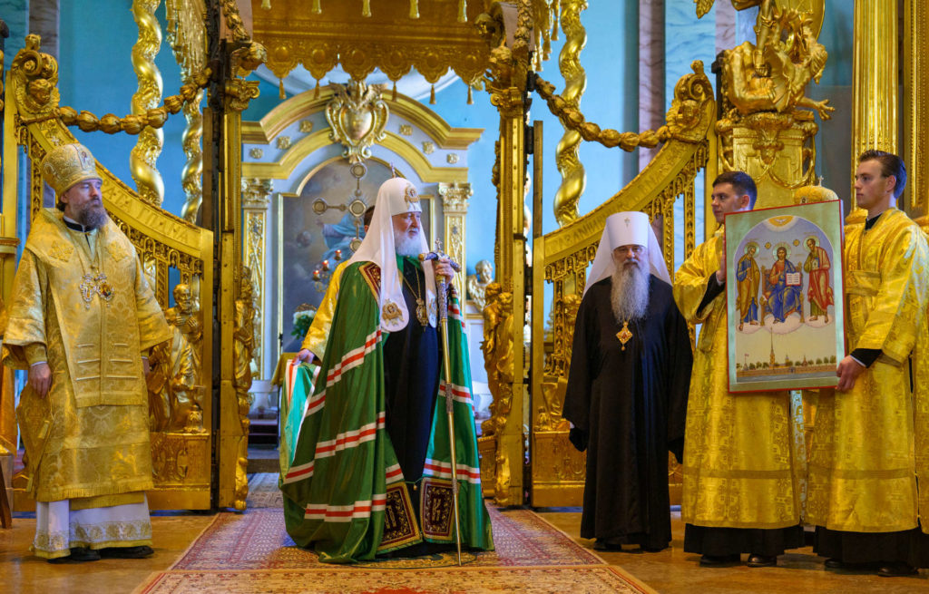 Патриаршая проповедь в день памяти первоверховных апостолов Петра и Павла после Литургии в соборе Петропавловской крепости Санкт-Петербурга