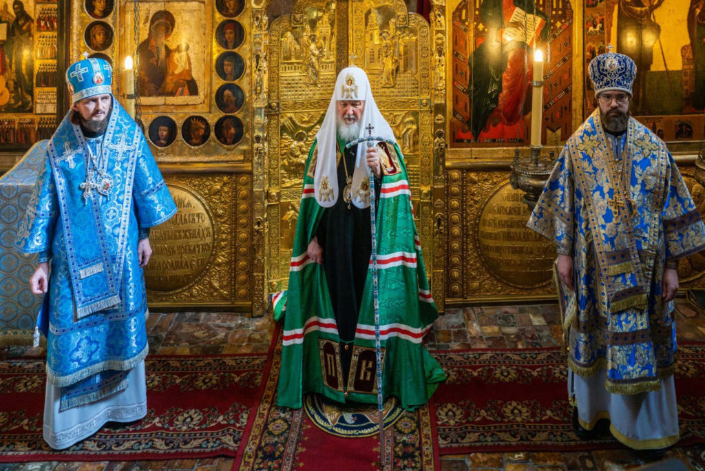 Патриаршая проповедь в праздник Благовещения Пресвятой Богородицы после Литургии в Благовещенском соборе Московского Кремля